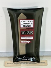 Celina Ohio Citizens Commercial Bank Glass Ad...