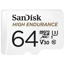 SanDisk High Endurance MicroSD Card Garmin Mini 56/ 57/ 47/ 66W/ 67W Dash Cam