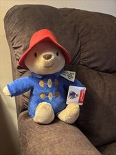 Paddington Bear New W Tags Stuffed Animal Plush Toy Bear 14 Kohls Cares