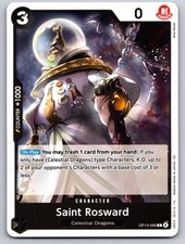 Saint Rosward OP13-095 Common Carrying On His Will One Piece Near Mint