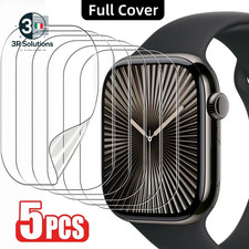 5PCS Protective Film for Apple Watch Screen Protector 49mm Accessories 40mm