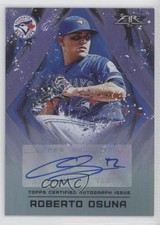 2017 Topps Fire Auto Purple 25/50 Roberto Osuna #FA-RO Auto 2f4