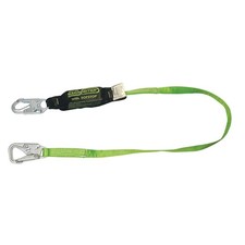 HONEYWELL MILLER 913B/6FTGN Shock-Absorbing Lanyard,Green 4YF79