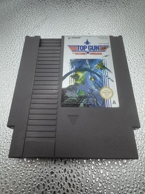 Top Gun Second Mission Nintendo NES W/Manual Retro PAL 1989 #0484