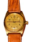 Rolex Chronometer Oyster Perpetual (3131) Bubble Back 14K  32mm Gold Watch 1940s