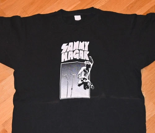 SAMMY HAGAR original 70's Concert Tour tee t-shir 1970s vintage concert t-shirt, vintage, size XL, single stitch, B+ condition