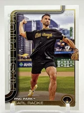 2025 Topps Series 1 [First Pitch] #FP-6 Carl Radke Pittsburgh Pirates