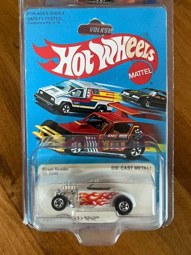 VINTAGE 1980 ISSUE HOT WHEELS STREET RODDER MINT IN PACK PACK IN VERY GOOD COND.