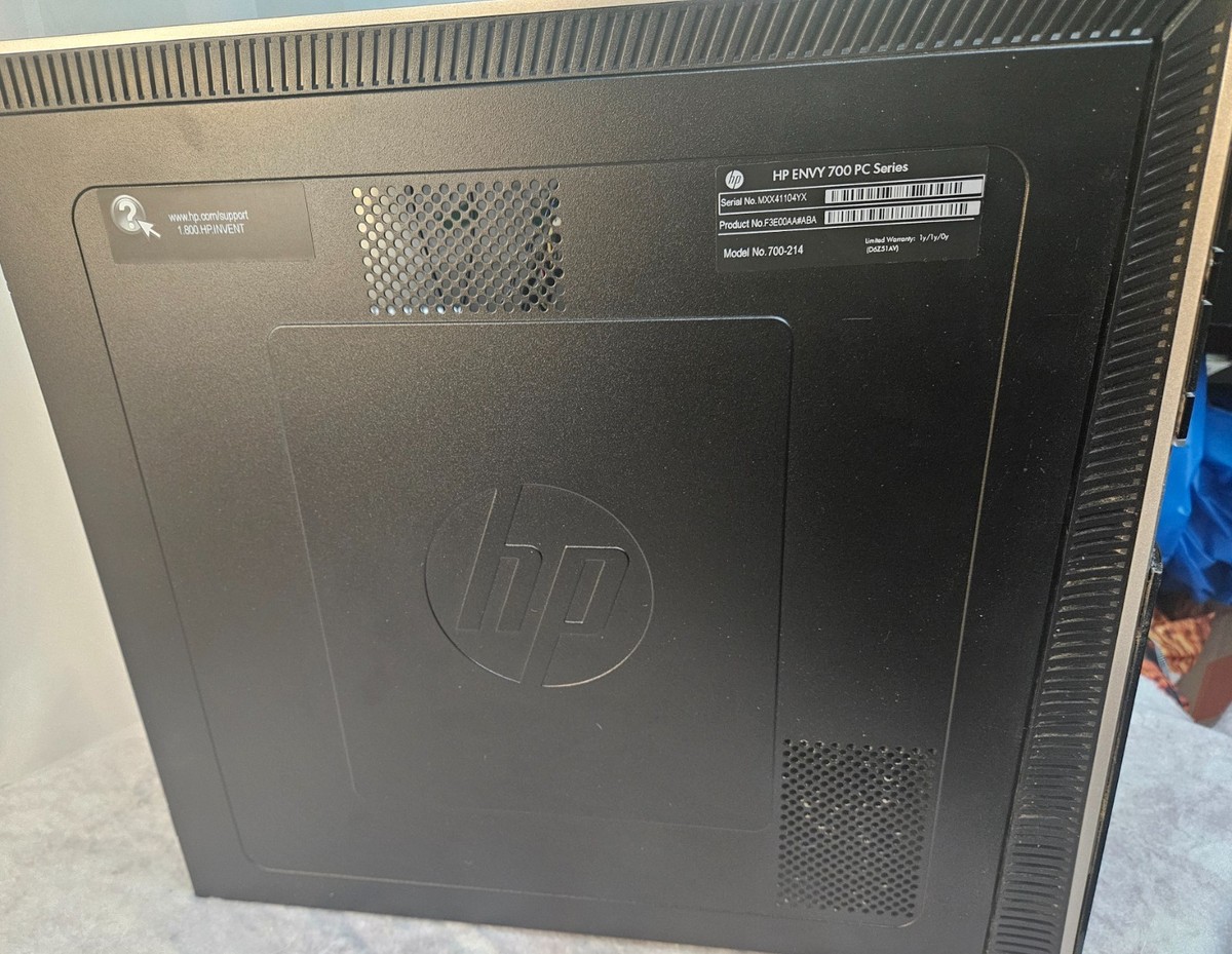 HP ENVY 700 Series Computer Tower GUTTED Case 700-214 NICE SHAPE