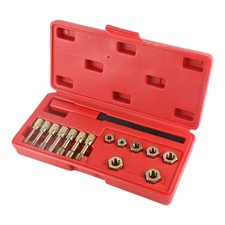Thread Repair Thread Chaser Tool Set-15pcs Thread Cleaner Rethreading Master Kit