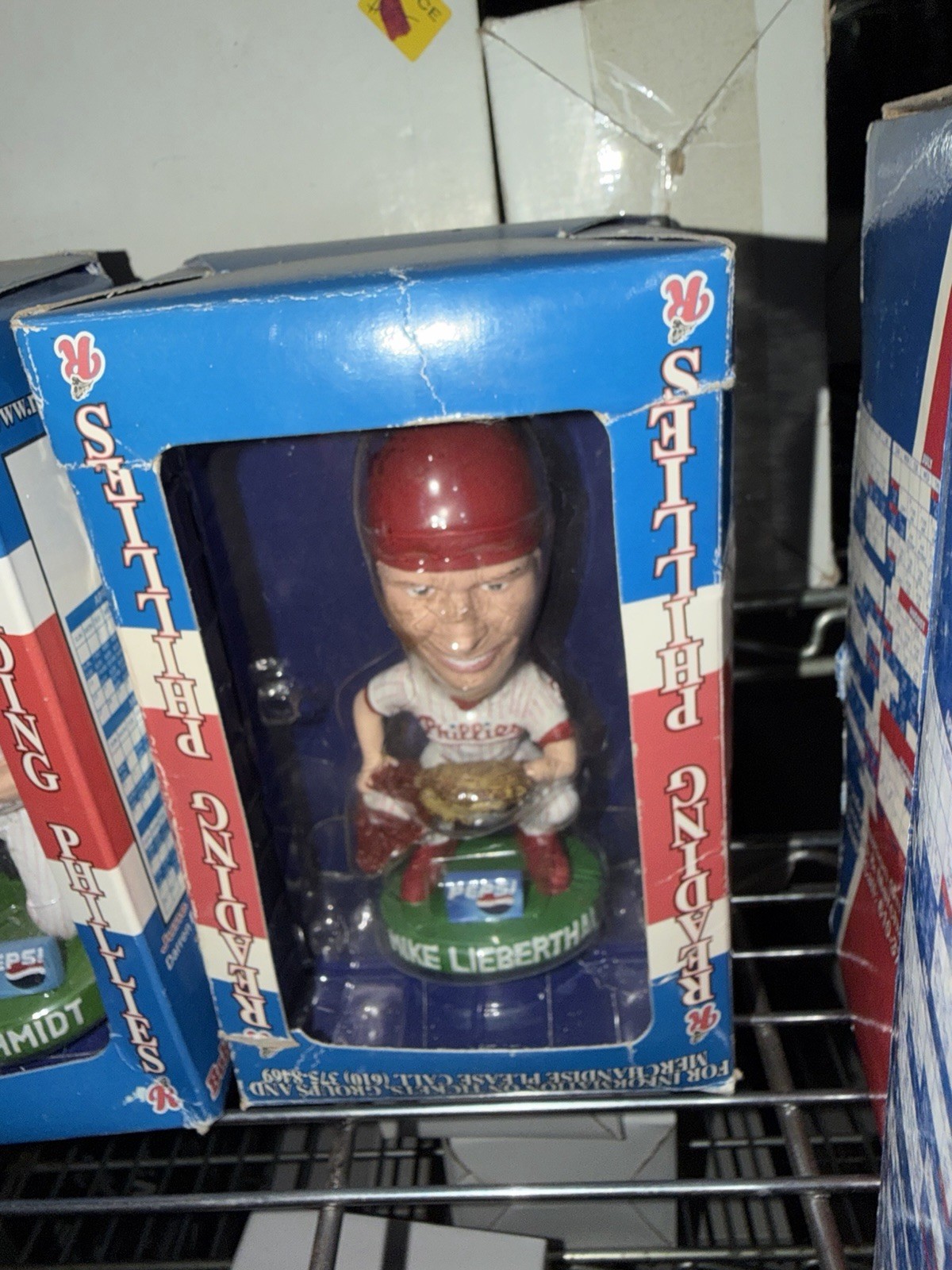 Mike Lieberthal Bobblehead Reading Phillies 2003 Pepsi