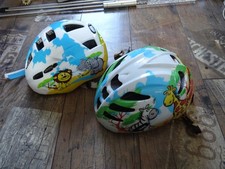 2 Stück Kinder Helm Fahrradhelm Uvex Kid 2, 46-52 - guter Zustand