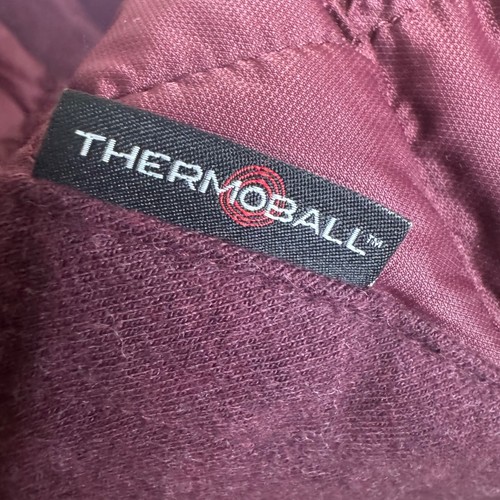 Chaqueta The North Face Endeavor ThermoBall híbrida acolchada con capucha XS granate para mujer - Imagen 7 de 9