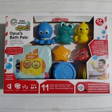 Baby Einstein Ocean Explorers Opus's Bath Pals Bath Gift Set 11-piece New