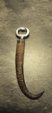 Flaschenöffner im Gamshorn 20cm Bayern Tracht Gams krickerl Krucke Bieröffner 