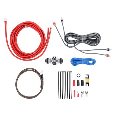 T-Spec V8-AK8, v8 8 AWG Amp Kit - 600 W with RCA Cable