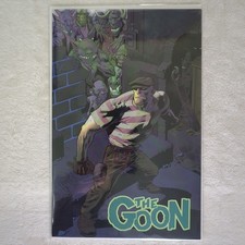 The Goon #1 Variant Kevin Nowlan Cardstock Cover 2019 Albatross Exploding Funny