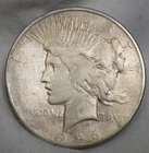 1926-D Peace Silver Dollar Good Details Harshly Cleaned  Melt Value $61.83