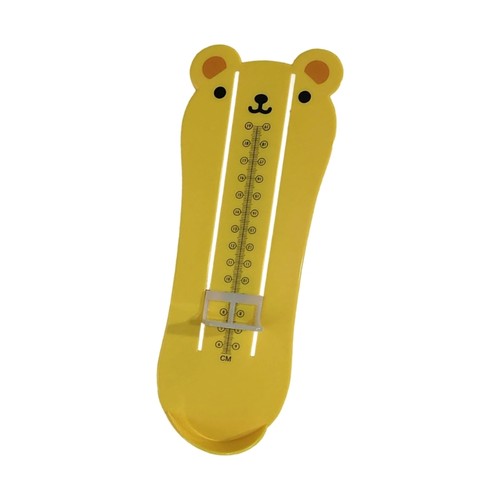 Baby Feet Size Tracking Adorable Bear Design ABS For Parent Child Bonding - Picture 6 of 12