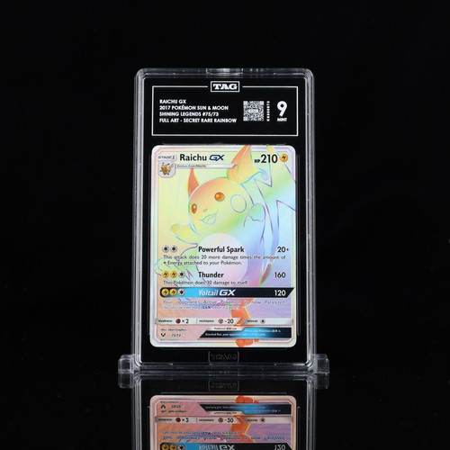 Raichu-GX graded TAG 9 for sale on eBay