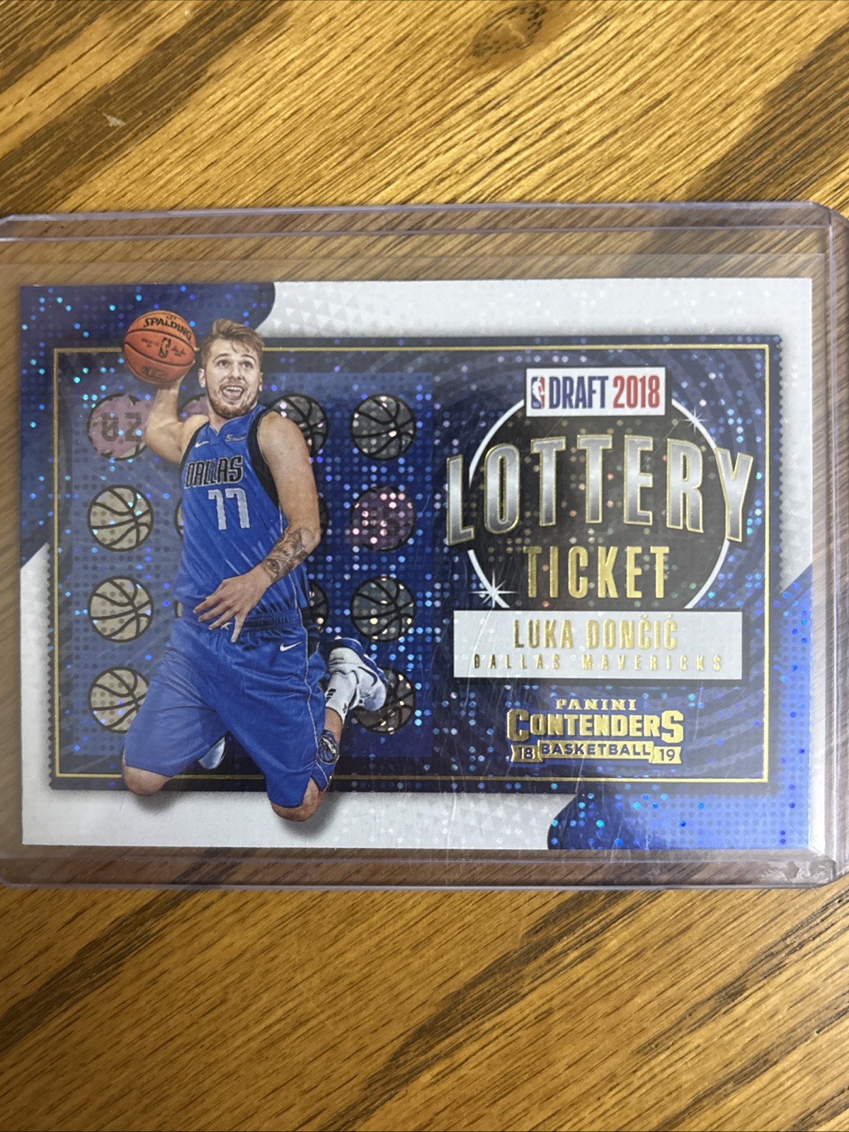 Luka Doncic 2018-19 Panini Contenders LOTTERY TICKET SPARKLE RC L👀K $$ 📈