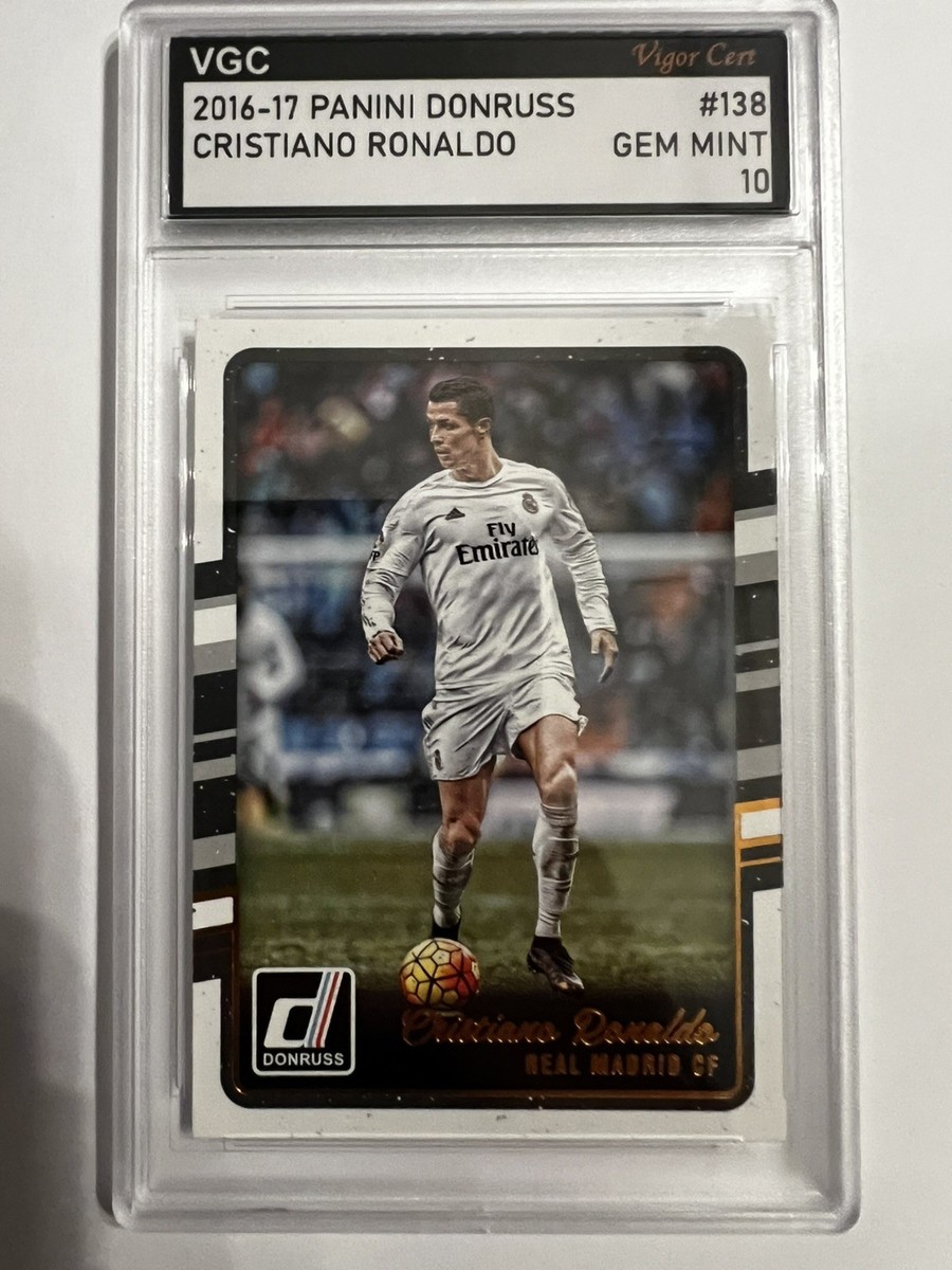 2016-17 Panini Donruss - Cristiano Ronaldo #138 CR7 Card - PSA 10 