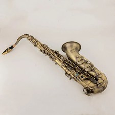 76 Bb Tenor Saxophone Professional Musical Instrument Vintage Handmade Engraved