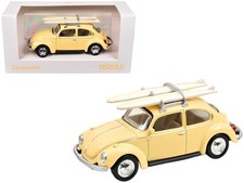 1973 Volkswagen Beetle 1303 Pastel Yellow with 1/43 Diecast Model Car by Norev