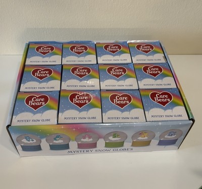 CareBears Mystery Snow Globes - Collect All 6 - Pack of 12 w/ Original Box - NEW