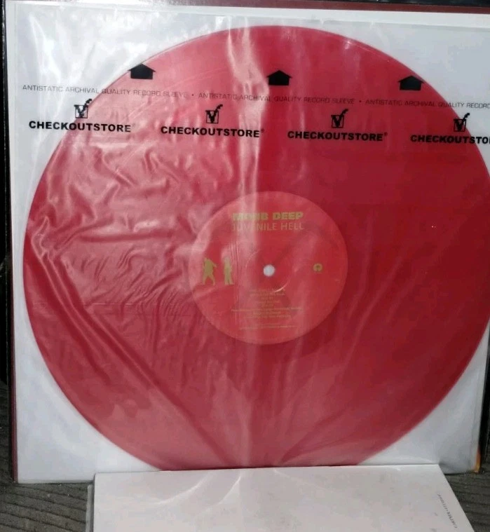 1993 Mobb Deep Juvenile Hell Special Limited Edition Red 1LP Vinyl Record - Image 2 of 3