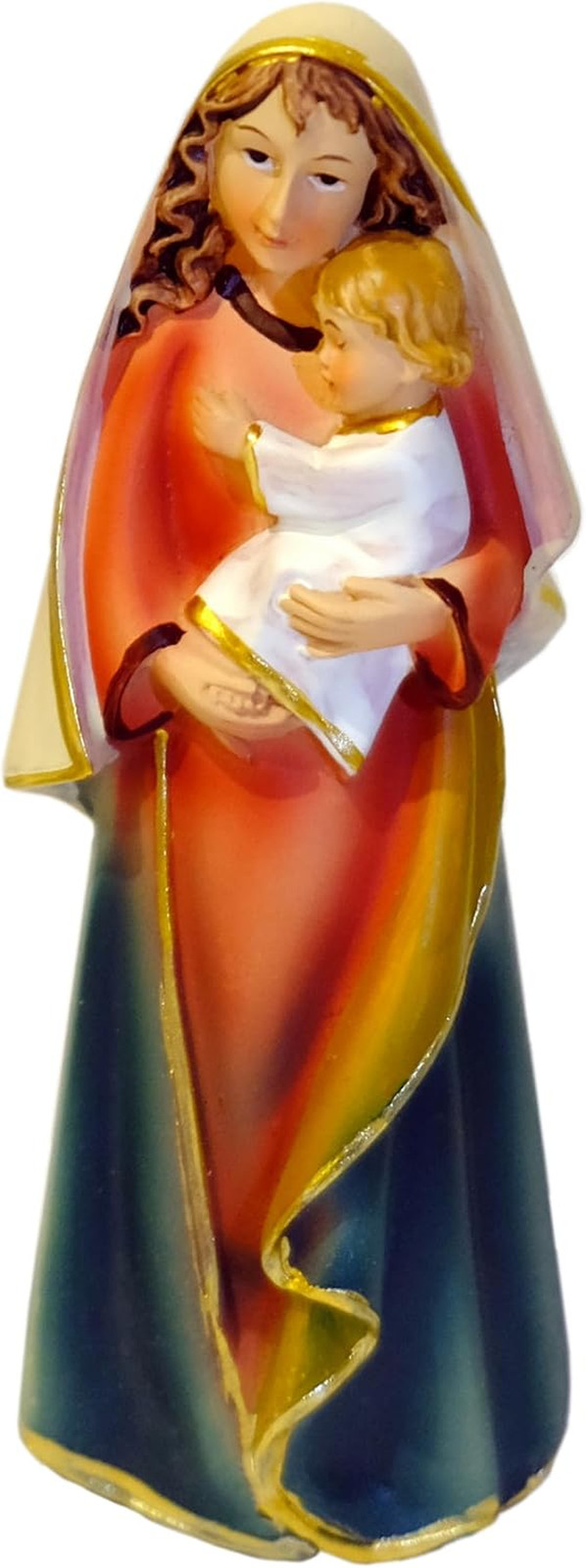 Skulptur Mutter Gottes Jesukind Madonna Maria