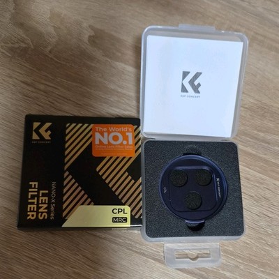 K&F CONCEPT Snap-On CPL Filter for iPhone 17 Pro und Max  NANO-X KF15.0055 blau 