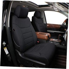 Colorado Seat Covers 2015-2022 Colorado LT/Z71/ZR2 Full set Leather Black 