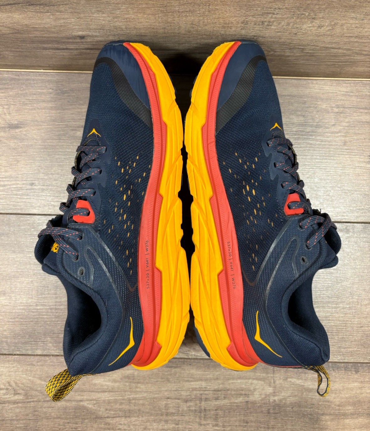 Hoka Challenger ATR 6 Trail Shoes 1106510OSRY Navy Orange Mens Size 10D See DESC thumbnail 9