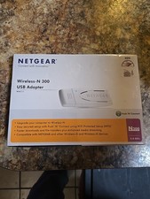 Netgear Wireless N 300 Usb Wn111 Internet Pc, In Box 606449059779 