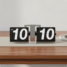 Tisch-Flipuhr modernes Design Flip-Digitaluhr Quarzwerk f&uuml;r Wohnzimmer