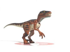 Jurassic Park The Lost WORLD Action Figure Velociraptor Raptor 1997 DINOSAUR
