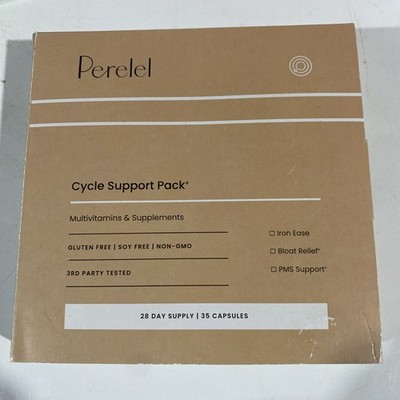 PERELEL Cycle Support Pack 28 day supply 35 Capsules Exp 09/26 NEW Supplement