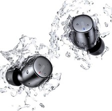True Wireless Earbuds Bluetooth 5.0 - IPX7 Waterproof Headphones with Mic for iP
