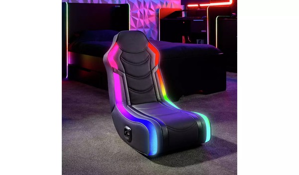 Balancín de piso X Rocker Chimera MK2 RGB Sync Junior - negro
