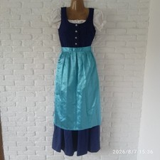 Vintage Rare AuTstria Dirndl Oktoberfest Dress Size 32-34 and white blouse