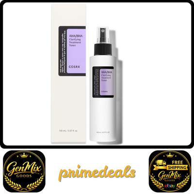 Cosrx AHA/BHA Clarifying Treatment Toner 150ml -  Free Shipping