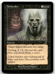 Unburden - Scourge #77 Common