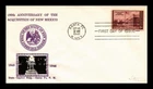 Dr Jim Stamps Acquisition Of New Mexico FDC Crosby Thermograph Photo Cachet