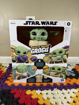 Galactic Snackin Grogu (Baby Yoda) Star Wars Animatronic Toy Figure