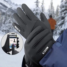 Winter Gloves for Men Women Thermal Water Resistant Windproof Touchscreen Gloves