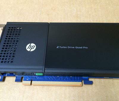 HP Z Turbo Drive Quad Pro 中古 HP Z Turbo Drive Quad Pro PCIe NVMe SSD Adapter P/N: 841969-001