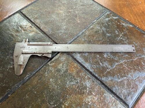 Vintage VARD 7" Vernier Caliper Machinist Tool Pasadena California - Picture 2 of 7