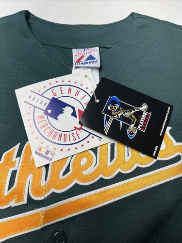 Nueva con etiquetas Majestic Oakland Athletics Milton Bradley #22 Jersey Juvenil Talla Grande EE. UU. - Imagen 6 de 14