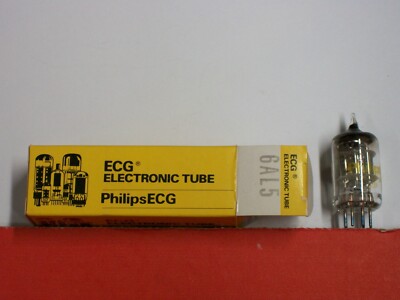 Vacuum Tube - Philips ECG:  6AL5